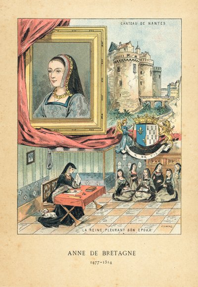 Anne da Bretanha de French School