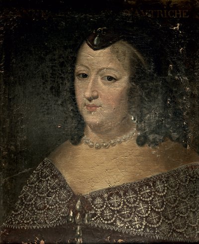 Ana da Áustria (1601-66) de French School