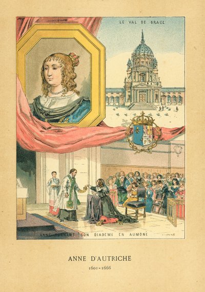 Anne da Áustria de French School