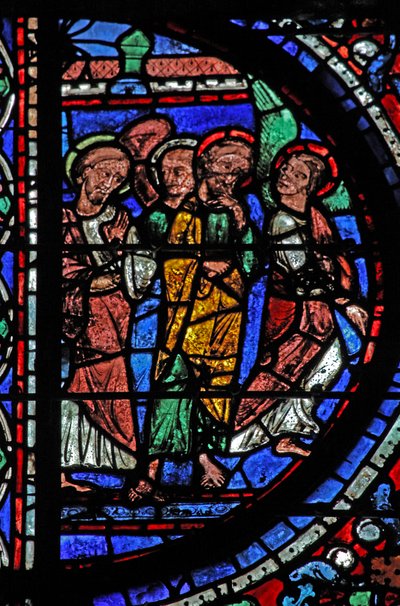 Apóstolos mostraram a morte da Virgem (w42) de French School