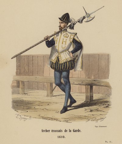 Arqueiro Escocês da Guarda de French School