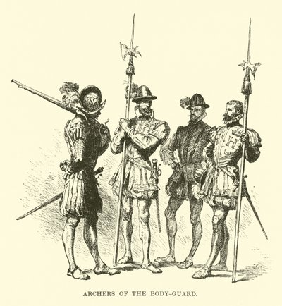 Arqueiros da guarda do corpo de French School