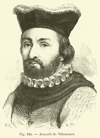 Arnauld de Villeneuve (gravura) de French School