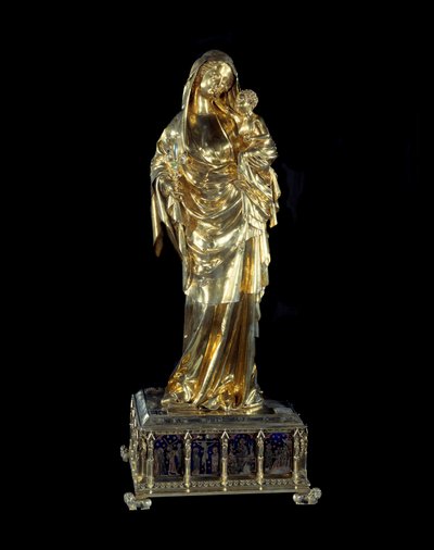 Arte França: Virgem e Filho de Jeanne d