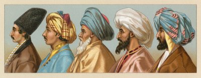 Trajes asiáticos de French School
