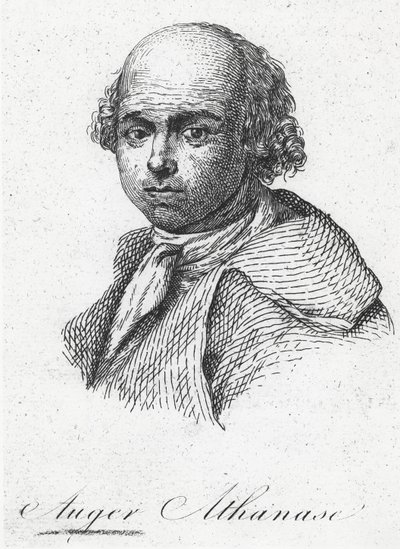 Athanase Auger (gravura) de French School