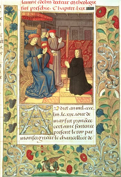 Atlas Fr.2679 f.377 Jacques Coeur (c.1395-1456) antes de Carlos VII (1403-61) c.1390-1453 de French School