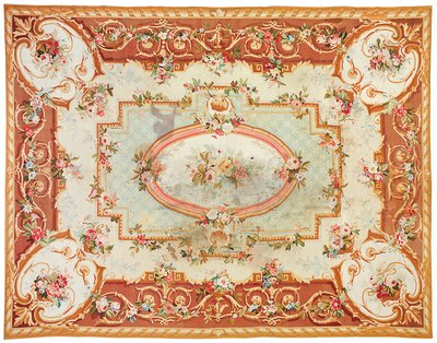 Tapete Aubusson, último quarto do século 19 de French School