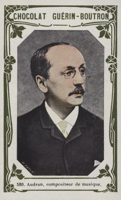 Audran, compositor musical (foto colorida) de French School