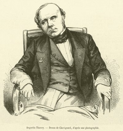 Augustin Thierry (gravura) de French School
