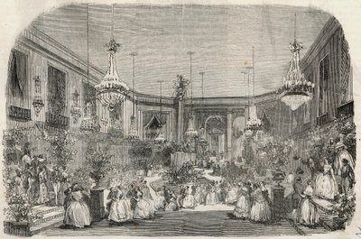 Bal dá para o Hotel Lambert na Ile Saint Louis, 2 rue Saint Louis en l