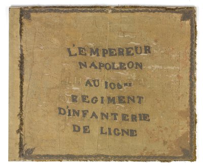 Bandeira do 105º Regimento Francês, c.1815 de French School
