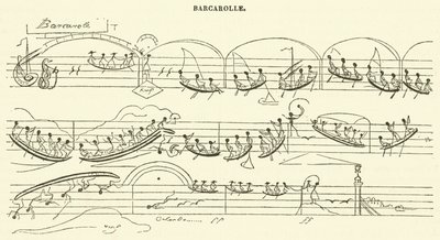 Barcarola (gravura) de French School
