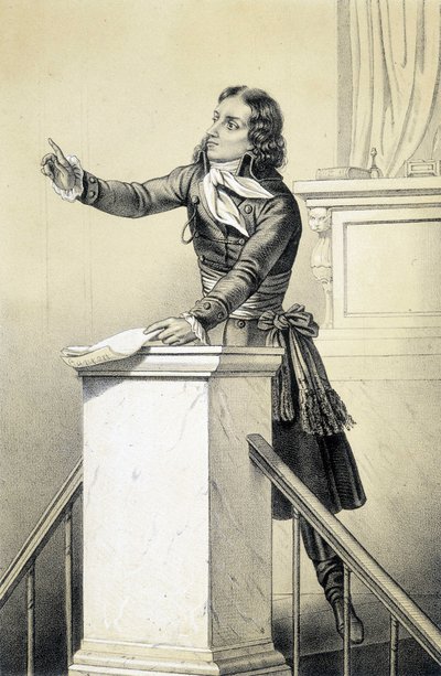Barrère - in "Galerie historique de la Revolution francaise" de Albert Maurin de French School