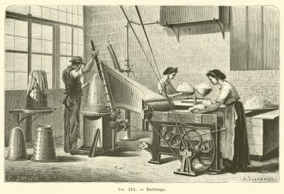 Bastissage (gravura) de French School
