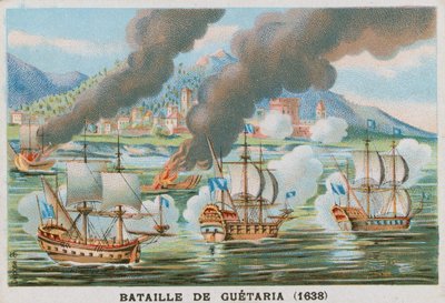 Batalha de Guetaria, 1638 de French School