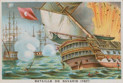 Batalha de Navarino, 1827 de French School