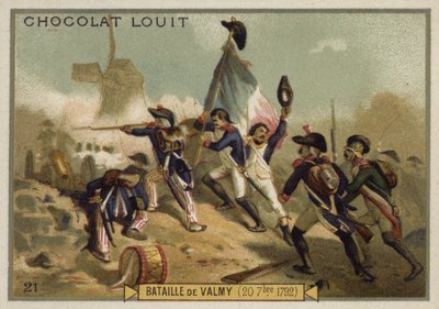 Batalha de Valmy, França, 20 de setembro de 1792 de French School