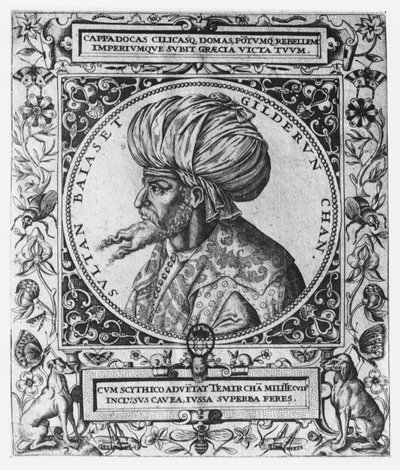Bayezid I (gravura) de French School