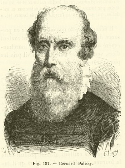 Bernard Palissy (gravura) de French School