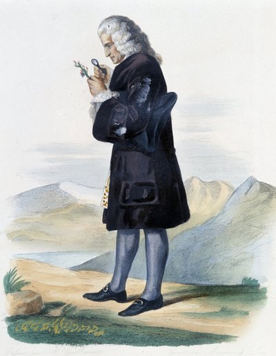 Bernard de Jussieu - em Ed. Mennechet, "Le Plutarque francais de French School