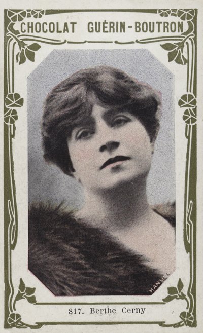 Berthe Cerny (foto colorida) de French School
