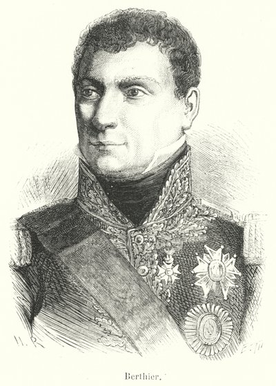 Berthier (gravura) de French School