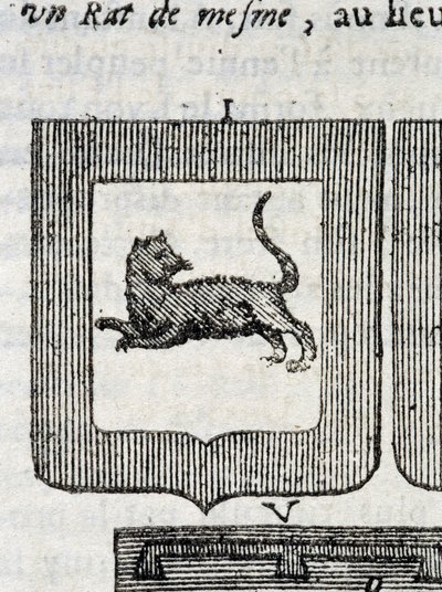 Blazon do Regimento de Infantaria Italiano em "La Vraye and Perfect Science of Arms or the Armorial Index" de Pierre Palliot de French School