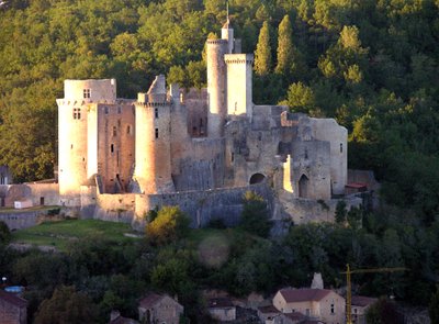 Bonaguil Castle, França, do século 13 ao 15 de French School