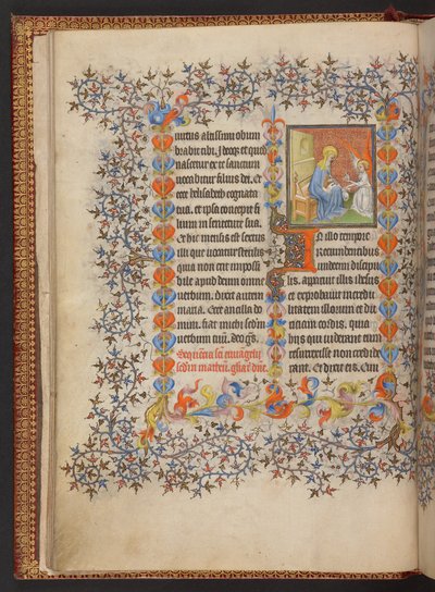Livro de Horas, Adicionar MS 32454 f.10v, França de French School