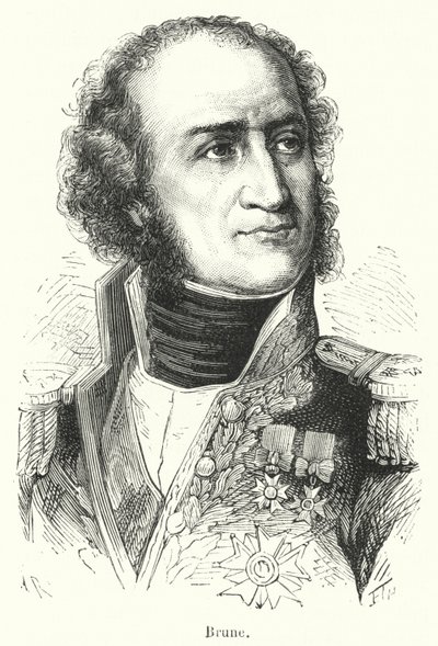 Marrom (gravura) de French School