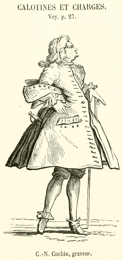 C-N Cochin, gravador de French School