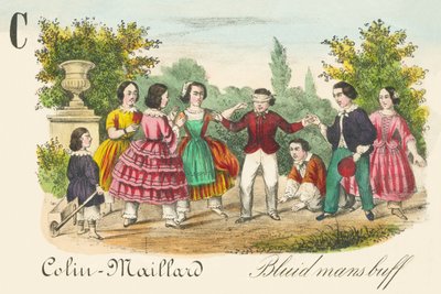 C: Colin-Maillard - Bluid mans de French School