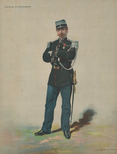 Capitão da Gendarmaria de French School