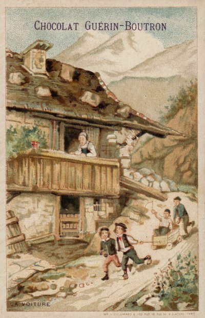 Carro (chromolitho) de French School