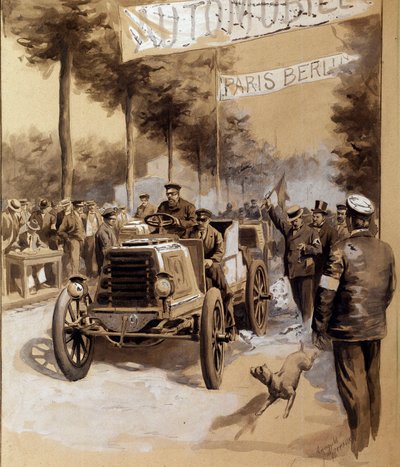 Corrida de automóveis entre Paris e Berlim de French School