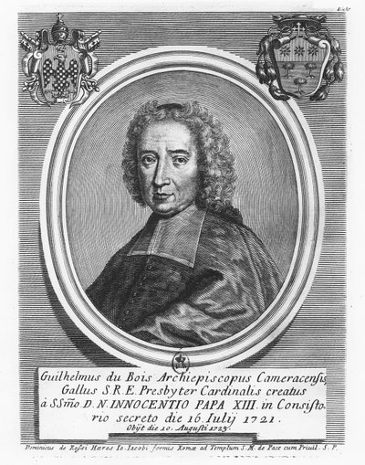 Cardeal Dubois (gravura) de French School