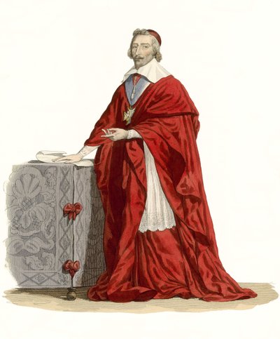 Cardeal de Richelieu de French School