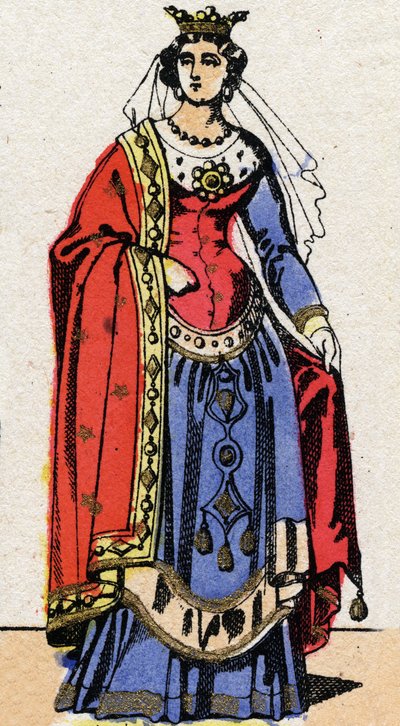 Dinastia Carolíngia: Retrato de Ermentrude d