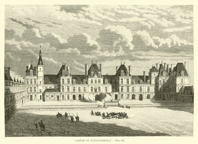 Castelo de Fontainebleau de French School