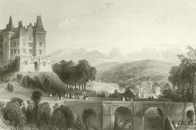 Castelo de Pau, terra natal do rei Henrique IV de French School