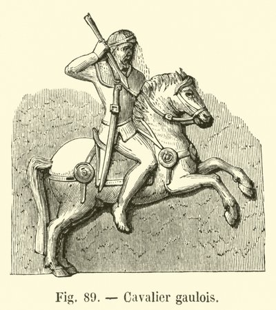 Cavaleiro gaulês de French School