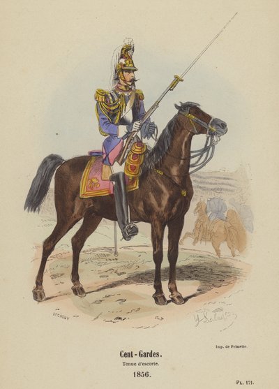 Cem Guardas, Vestido de Acompanhante de French School