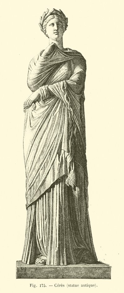 Ceres (gravura) de French School
