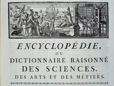 Capítulo Chefe da Enciclopédia de Diderot e Alembert de French School