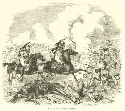 Carga de Cuirassiers (gravura) de French School