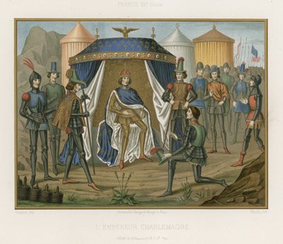 Carlos Magno; Sacro Imperador Romano de French School