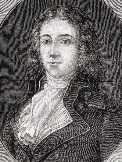 Charles Jean Marie Barbaroux (1767-94) de "História da Revolução Francesa" por Louis Blanc (1811-82) 1847-1862 de French School