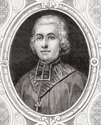 Charles Maurice de Talleyrand-Perigord, de "História da Revolução Francesa" por Louis Blanc (1811-82) de French School