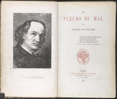 Charles Pierre Baudelaire, Les Fleurs du Mal de French School